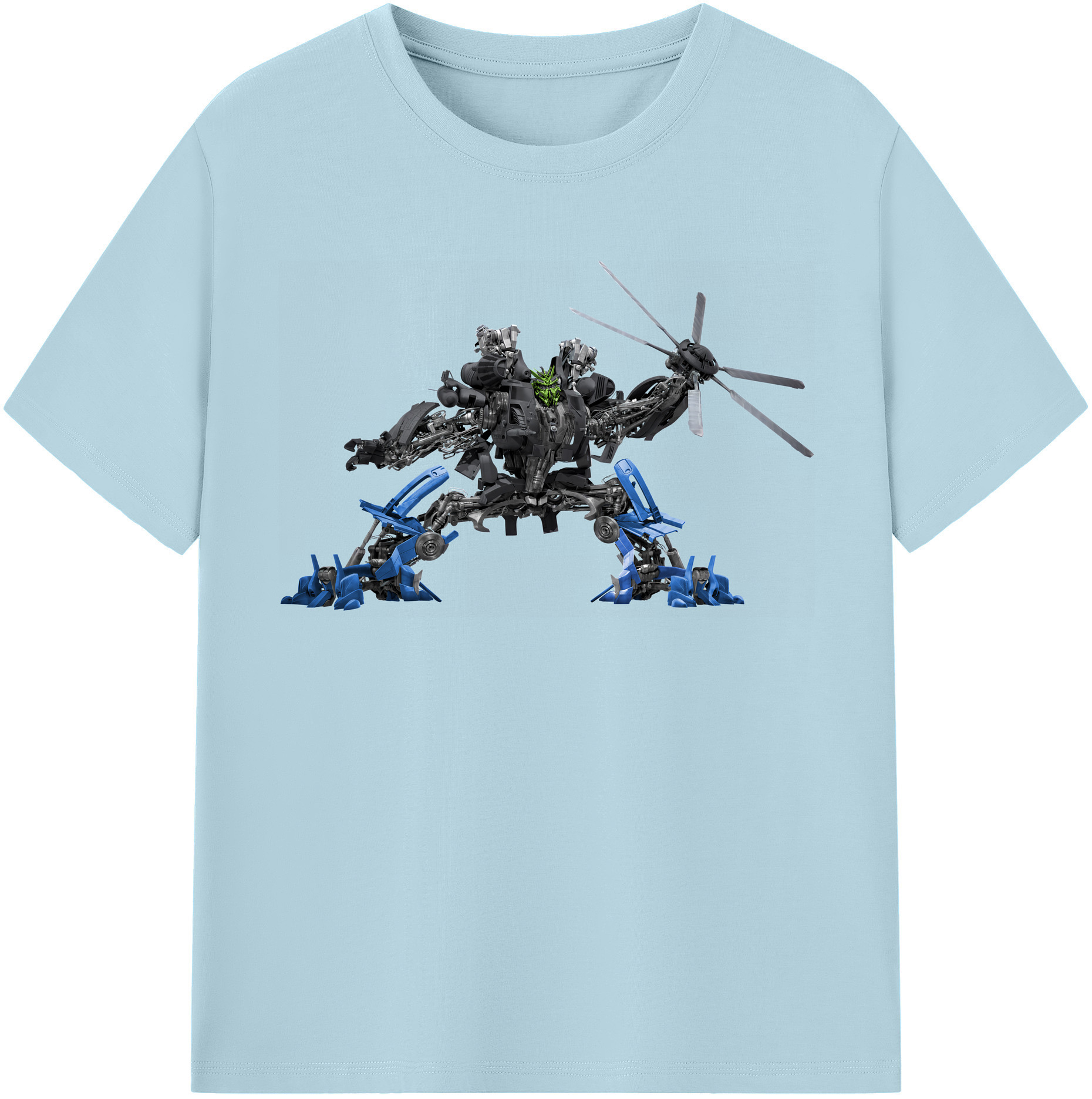 （画像用） Transformers トランスフォーマー 綿100％半袖Tシャツ（フロントプリント）